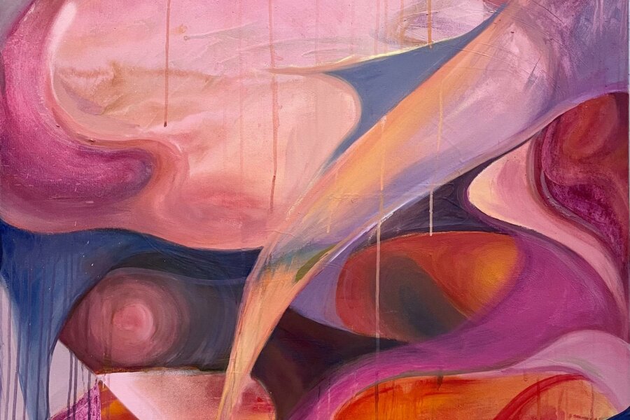 Nelly El Khatib a Denisa Koukalová, Bez názvu, vyvolávací cena 2222,-